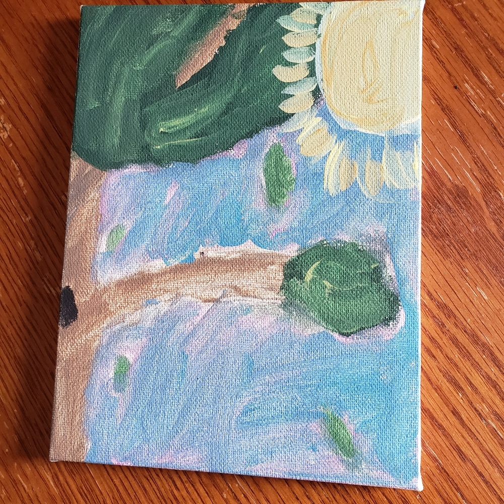 "TREE" by Joey Wolfe Acrylic on Canvas Signed by Artist Joey Wolfe